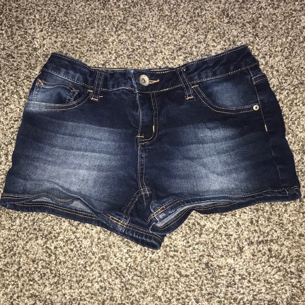 Short short jean shorts